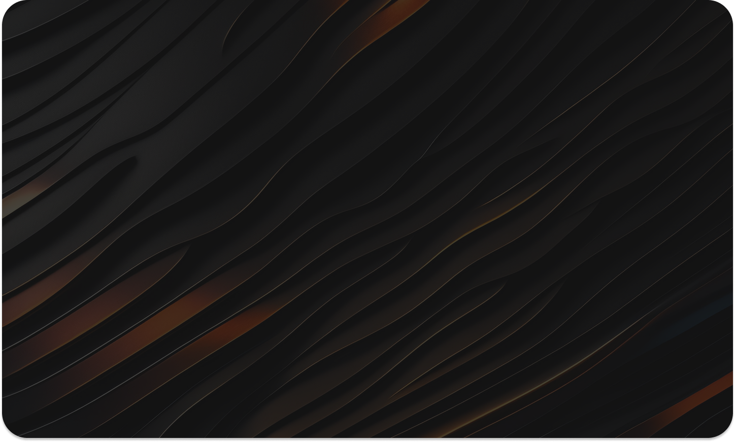 Abstract dark wave background
